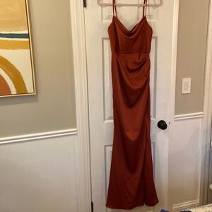 Azazie bridesmaid dress. Worn once and cleaned
